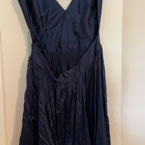 Contrarian Silk Party Dress - Picture 2 of 2